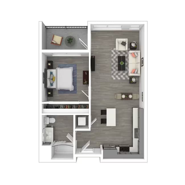 Unit 406 203 floor plan