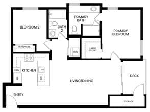 B2 14-302 floor plan
