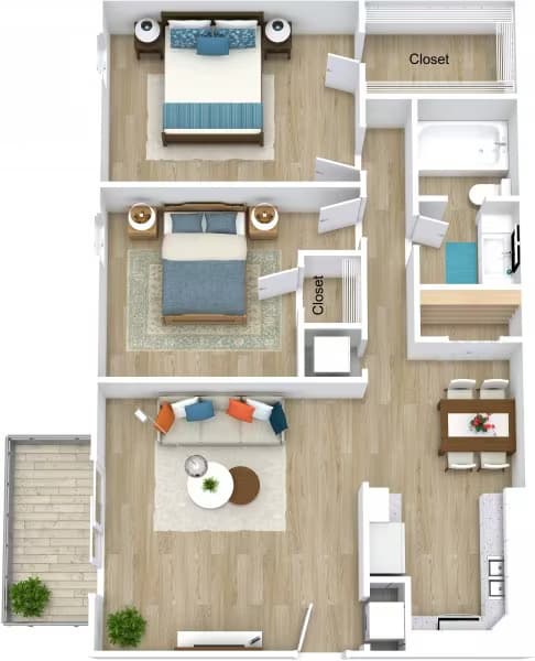 Unit 133 339 floor plan