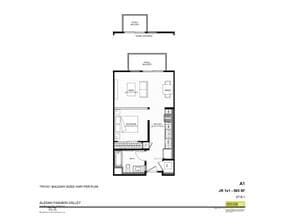 A1A1 Jr 1x1 518 floor plan