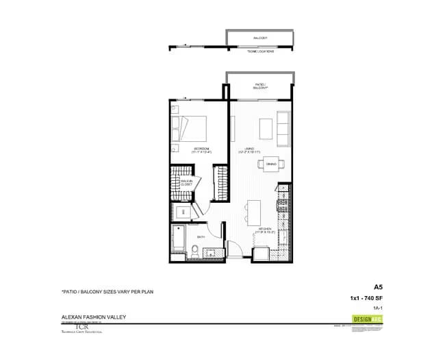 Unit 447 154 floor plan
