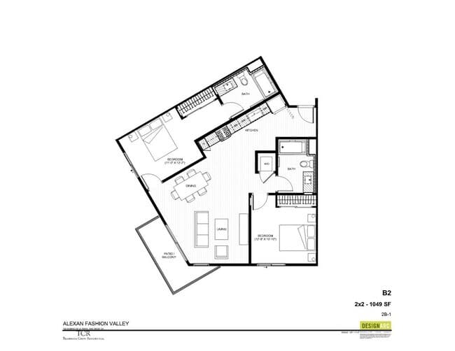 Unit 344 544 floor plan