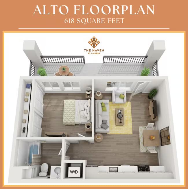 Alto - 1x1 8545-103 floor plan