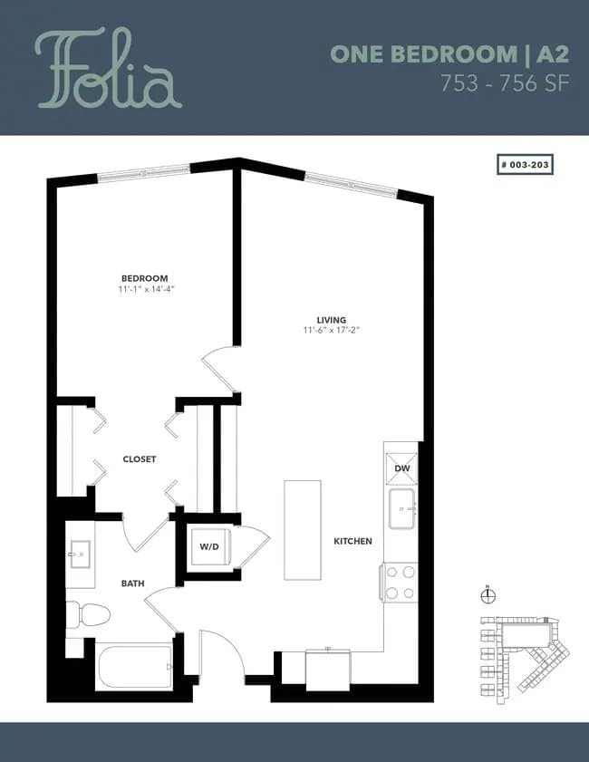 A2 173 floor plan