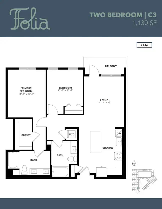 Unit 379 379 floor plan