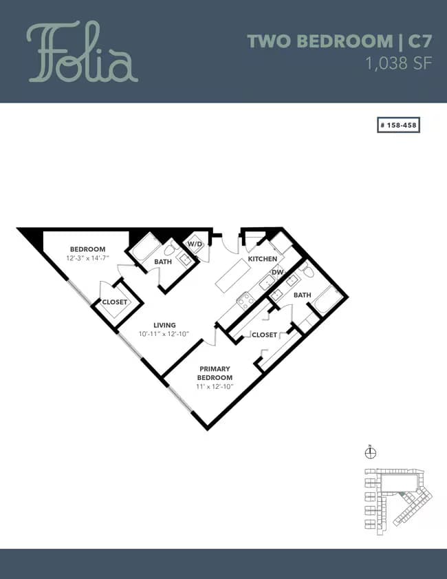 Unit 258 258 floor plan