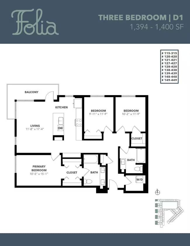 Unit 128 128 floor plan