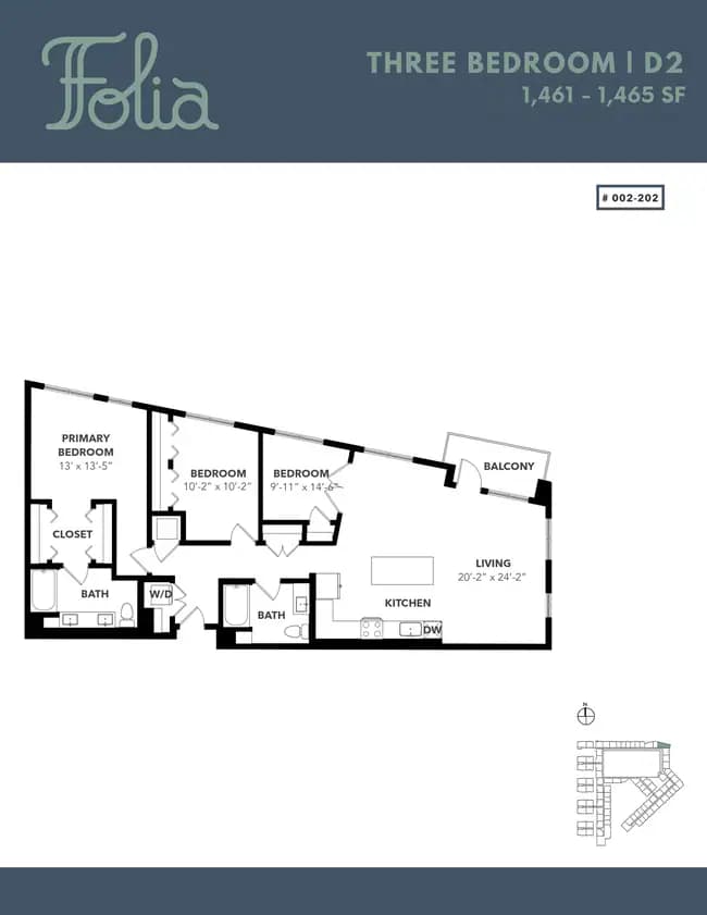 Unit 2 2 floor plan