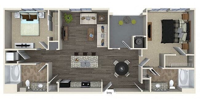 Unit 00-213 20-302 floor plan