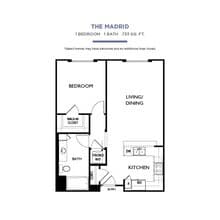 Madrid floor plan