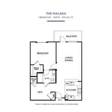 Malaga floor plan