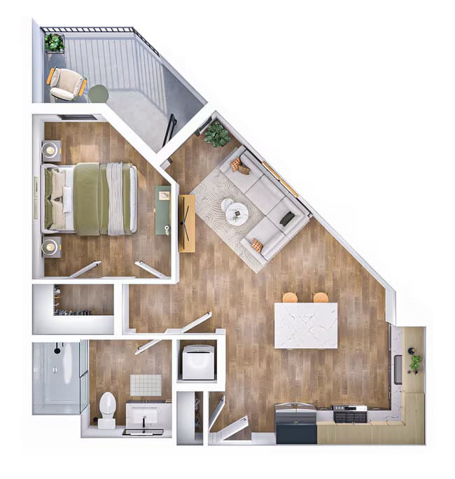Unit 502 502 floor plan