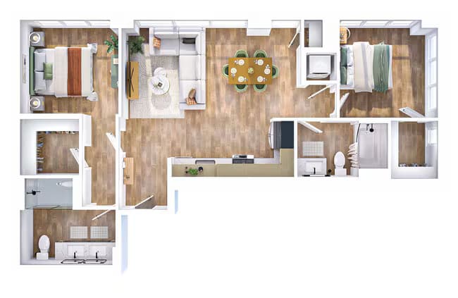 Unit 207 207 floor plan