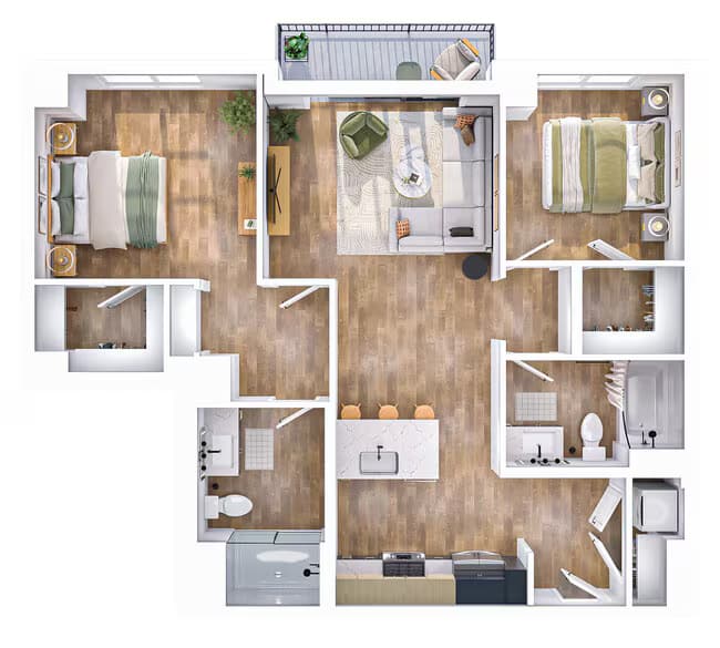 Unit 219 219 floor plan