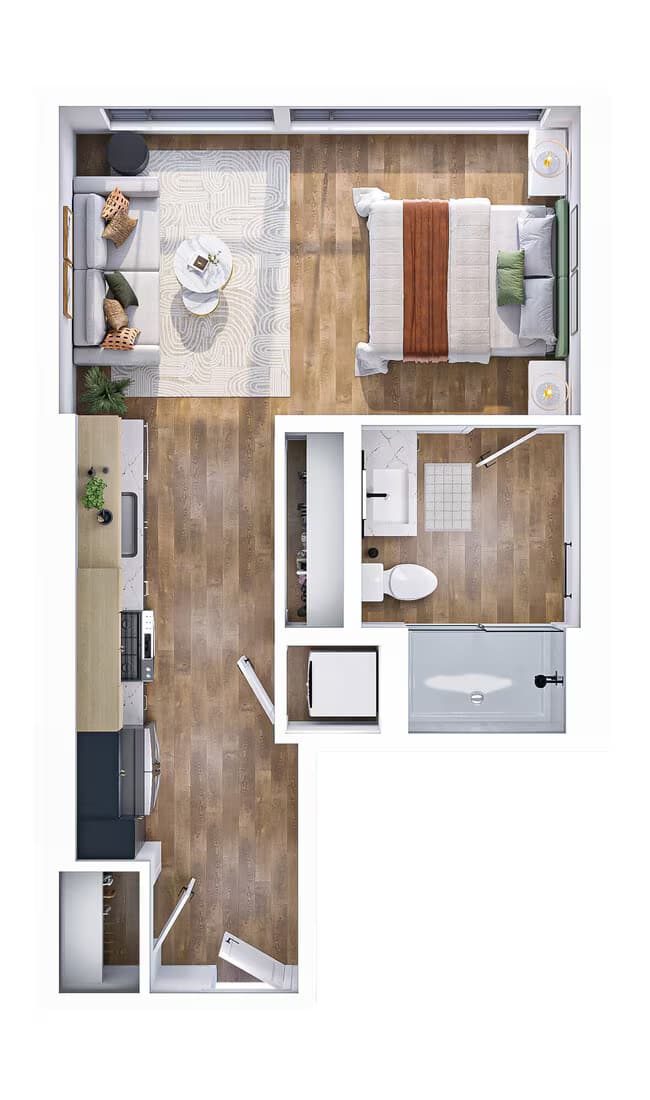 Unit 605 605 floor plan