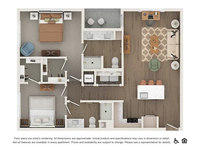 Unit 2045 2045 floor plan