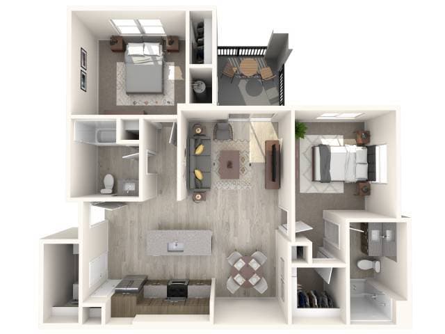 Unit 1086 1086 floor plan
