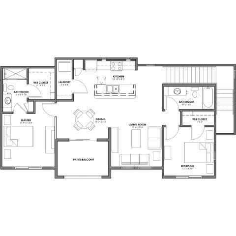 Unit 2148 2148 floor plan
