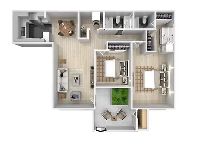 B4 VT1317 floor plan
