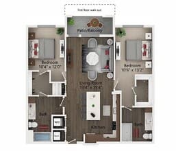 B2 2095 floor plan