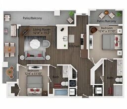 B3 3001 floor plan