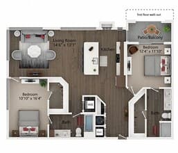 B4 2081 floor plan