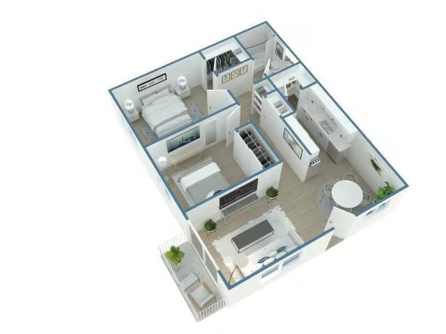 Casita 37 floor plan