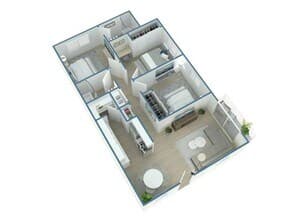 Castillo 58 floor plan