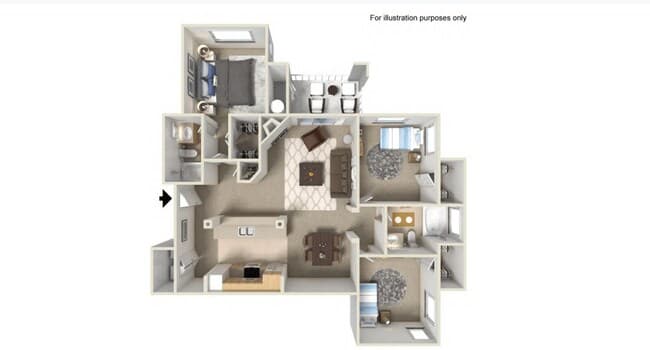 E Lauritz 1,295 SF Reno 1078-301 floor plan