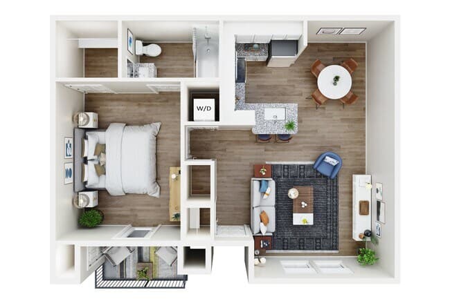 A1 Renovated 259 floor plan