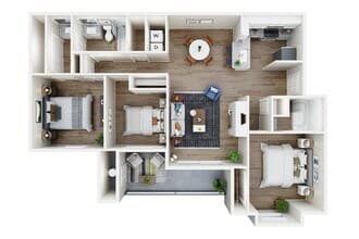 C1 Renovated 494 floor plan