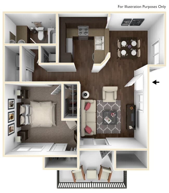 Unit AUCQGY 028 floor plan