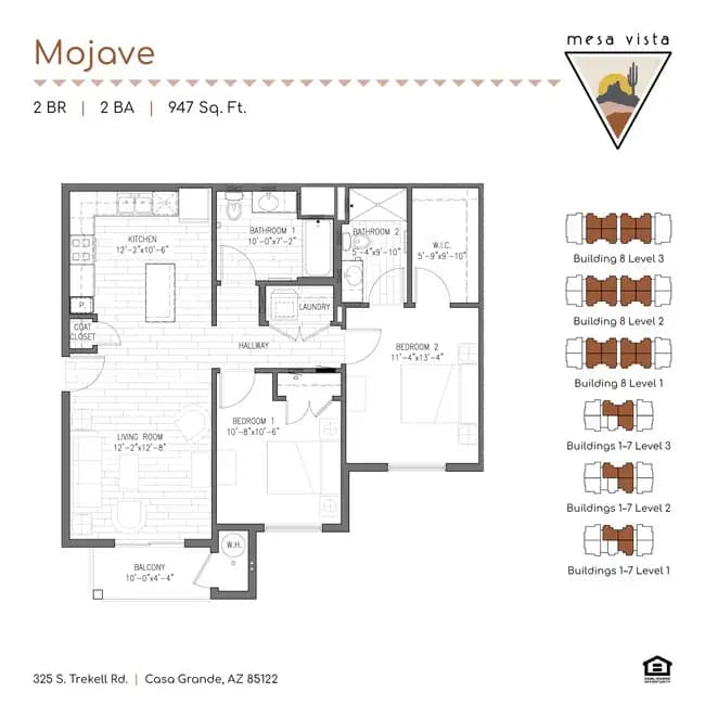 Unit 4306 7204 floor plan