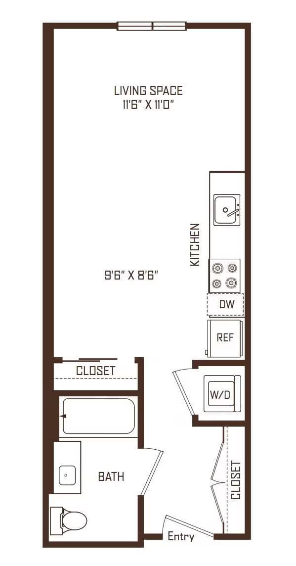 Unit 803 1403 floor plan