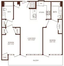 C4 PH204 floor plan