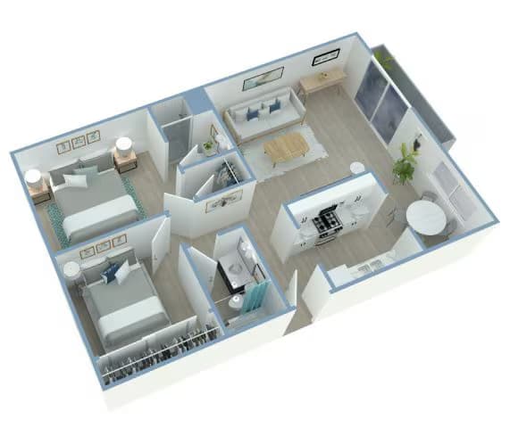 Unit 1086-06 1078-13 floor plan