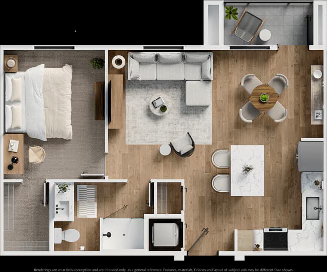 Unit A306 A306 floor plan