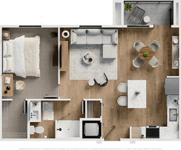 A1 B205 floor plan