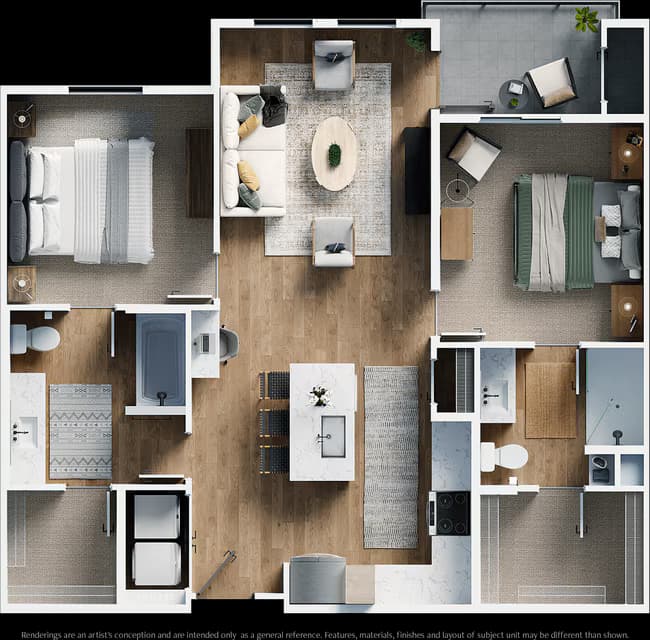 Unit A323 A323 floor plan