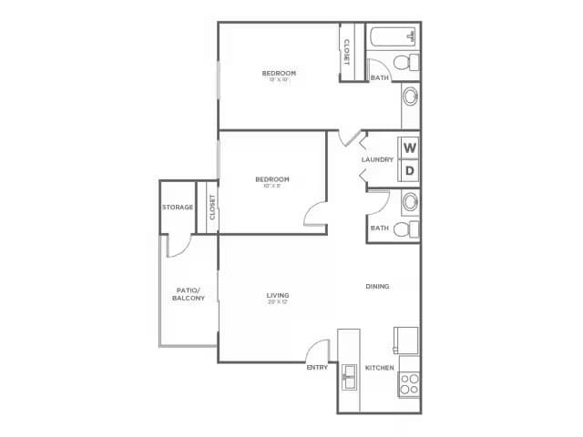 Unit 3-229 8-269 floor plan