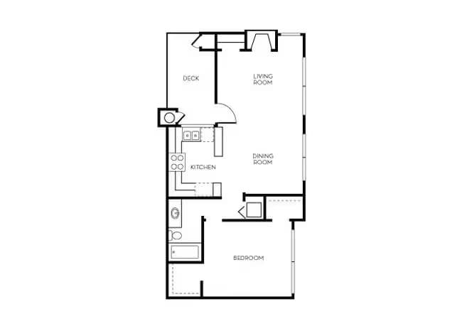 Unit AUCMLW 2078 floor plan
