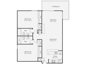 B4 00T-T201 floor plan