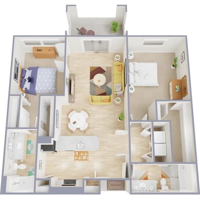 B3 2041 floor plan