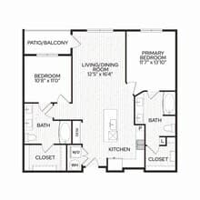 B2 2058 floor plan