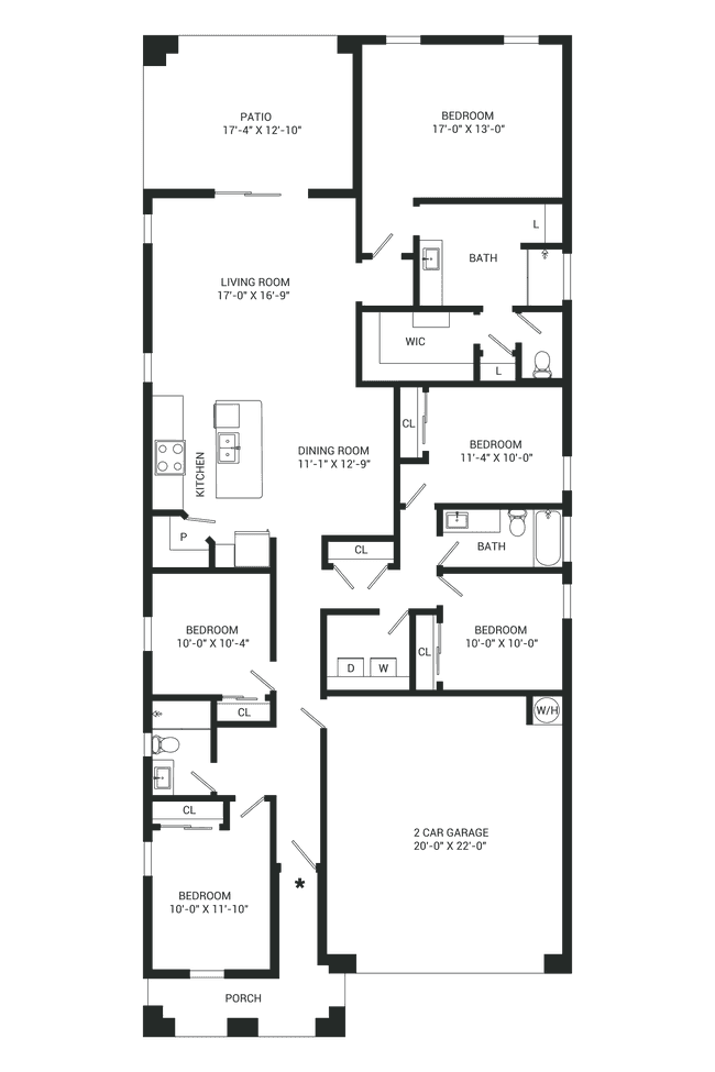 Bluebird 1348768 floor plan