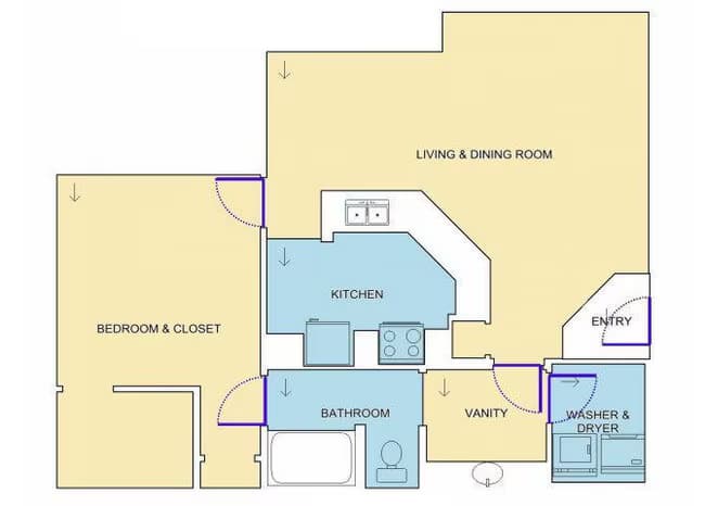 Unit 3130 3130 floor plan