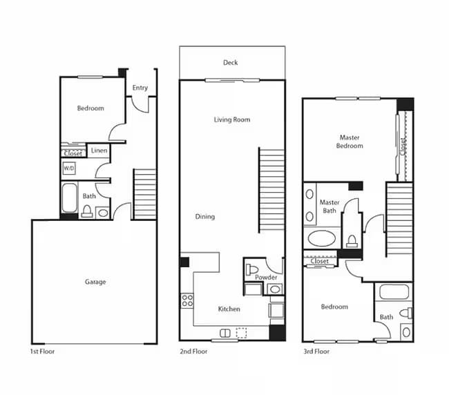 Unit 5-11 2-11 floor plan
