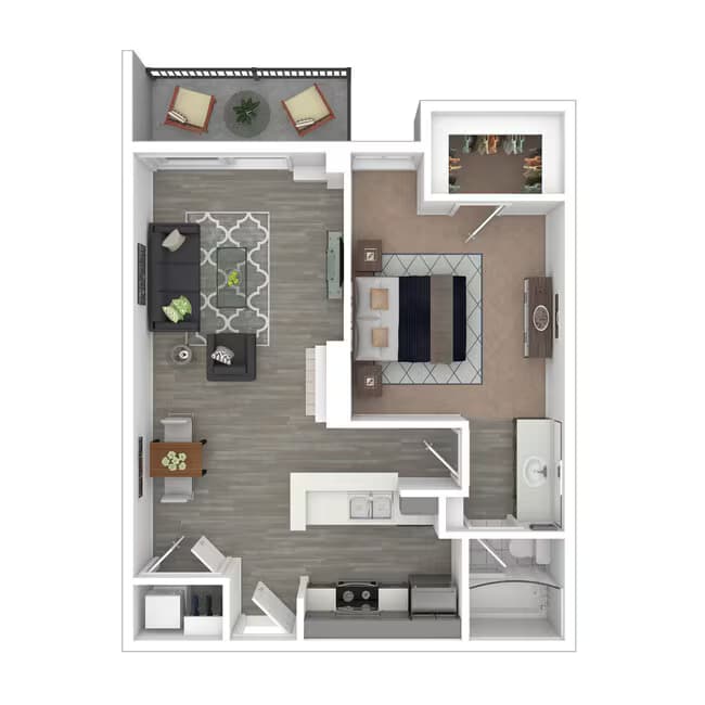 Unit B309 P204 floor plan