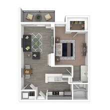 1X1 H210 floor plan