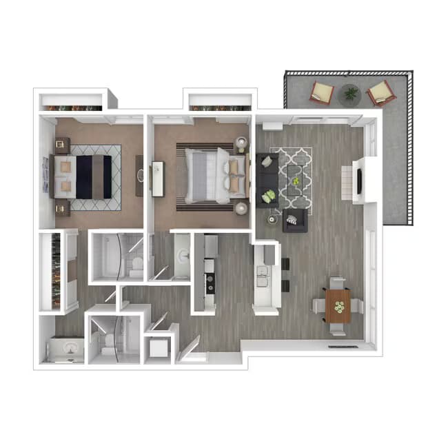 Unit X202 X202 floor plan